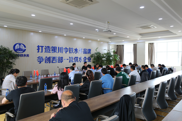 中鐵水務(wù)集團黨委副書記、紀委書記劉占偉調(diào)研銀川西線供水項目召開廉潔提醒座談會